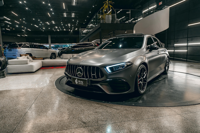 Foto do veículo MERCEDES-BENZ A 45 AMG 2.0 CGI GASOLINA S 4MATIC SPEEDSHIFT 2022 38.953 KM 381.900,00