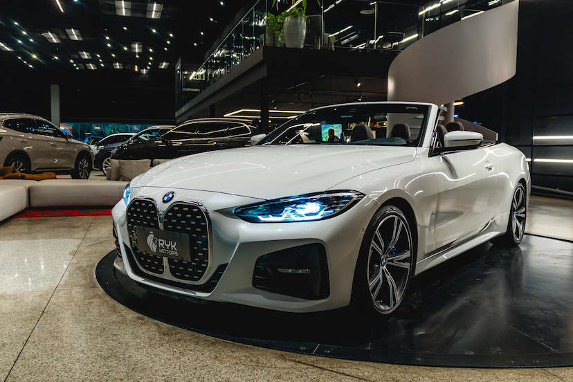 Foto do veículo BMW 420I 2.0 16V GASOLINA CABRIO M SPORT STEPTRONIC 2022 19.543 KM 259.900,00