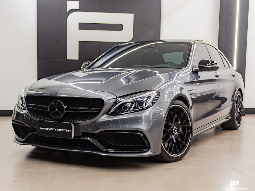 Foto do veículo MERCEDES-BENZ C 63 AMG 4.0 V8 TURBO GASOLINA SEDAN 4P AUTOMÁTICO 2017 34.484 KM 399.000,00