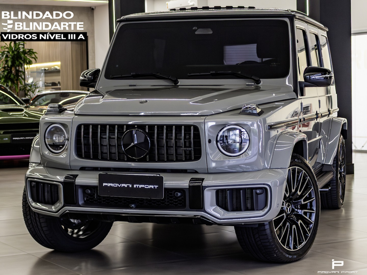 Foto do veículo MERCEDES-BENZ G 63 AMG 4.0 V8 BITURBO MHEV MANUFAKTUR 4MATIC SPEEDSHIFT 2025/2025 530 KM R$ 2.990.000,00