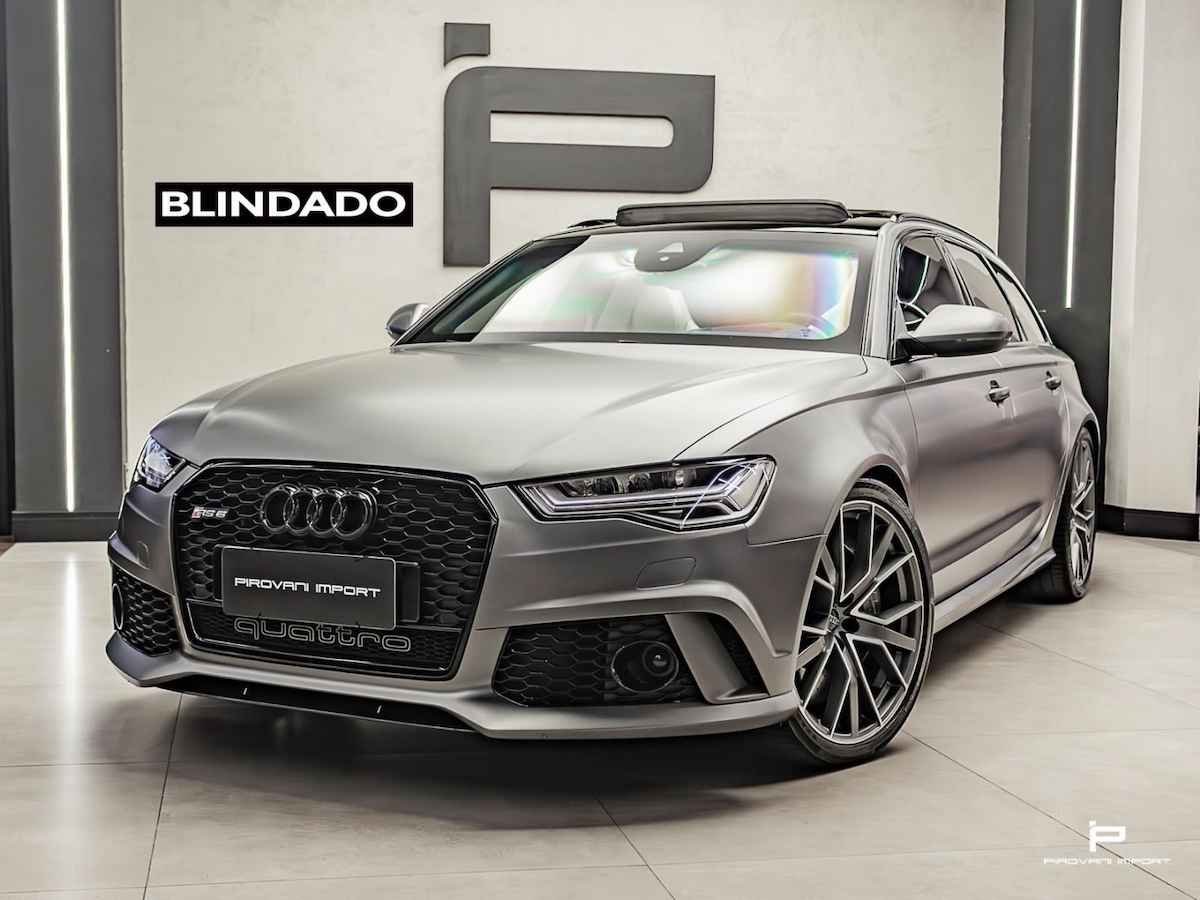 Foto do veículo AUDI RS6 4.0 AVANT V8 32V BI-TURBO GASOLINA 4P TIPTRONIC 2017/2018 27.000 KM R$ 529.000,00