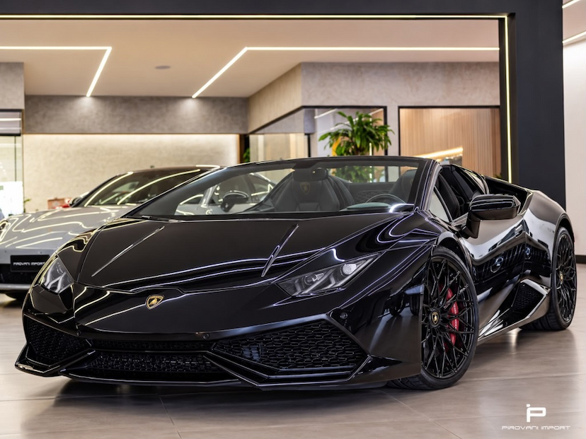 Foto do veículo LAMBORGHINI HURACÁN 5.2 V10 GASOLINA SPYDER LP610-4 LDF 2017 22.000 KM 2.700.000,00
