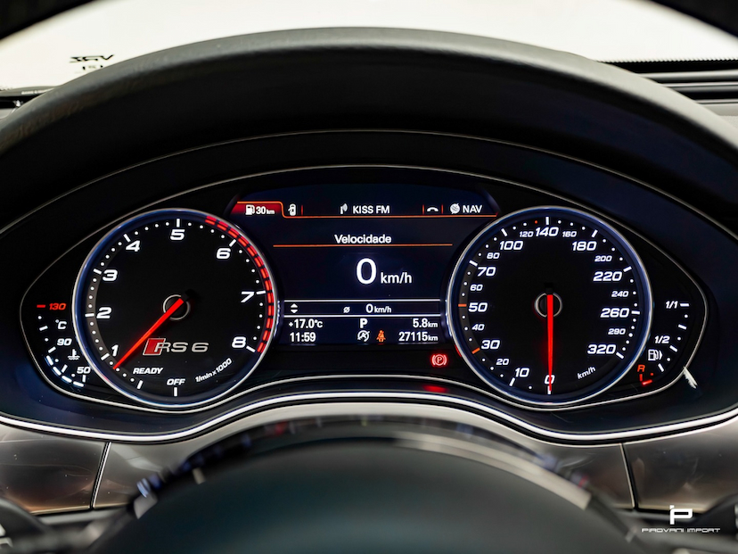 Foto do veículo AUDI RS6 4.0 AVANT V8 32V BI-TURBO GASOLINA 4P TIPTRONIC 2018 27.000 KM 520.000,00