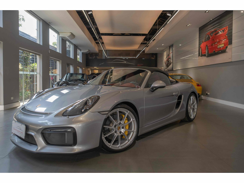 Foto do veículo PORSCHE BOXSTER 3.8 H6 GASOLINA SPYDER 2P MANUAL 2016 1.655 KM 990.000,00