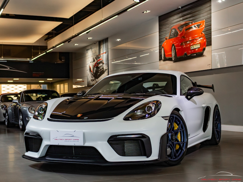 Foto do veículo PORSCHE 718 4.0 H6 GASOLINA CAYMAN GT4 RS PDK 2023 3.000 KM 1.647.000,00