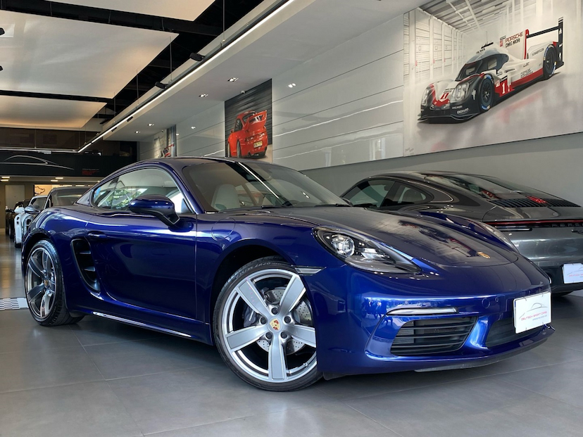 Foto do veículo PORSCHE 718 2.0 16V H4 GASOLINA CAYMAN PDK 2024 804 KM 499.000,00