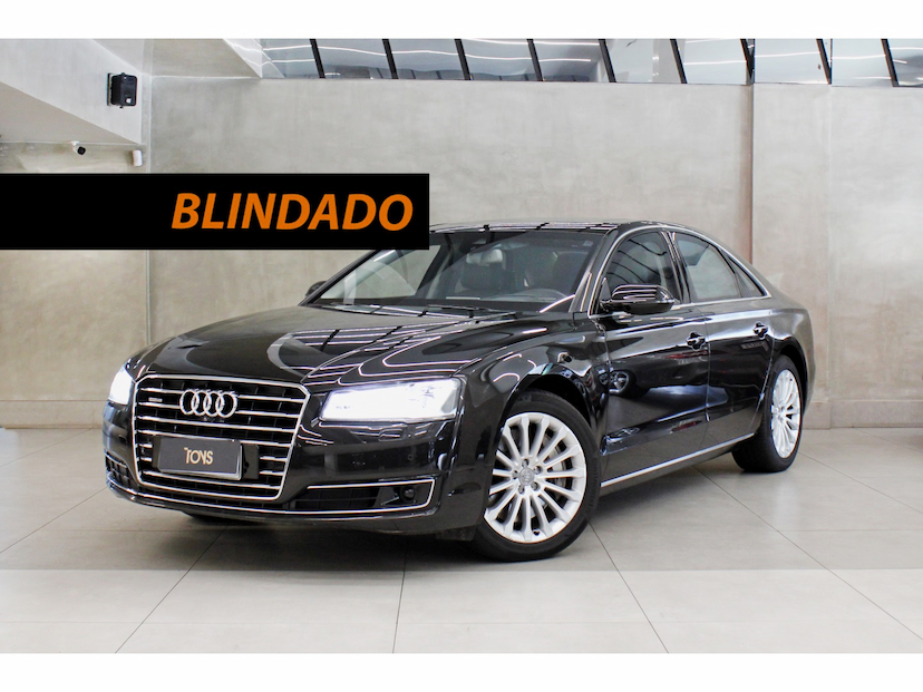 Foto do veículo AUDI A8 4.0 TFSI V8 32V GASOLINA 4P TIPTRONIC 2016 58.500 KM 268.800,00
