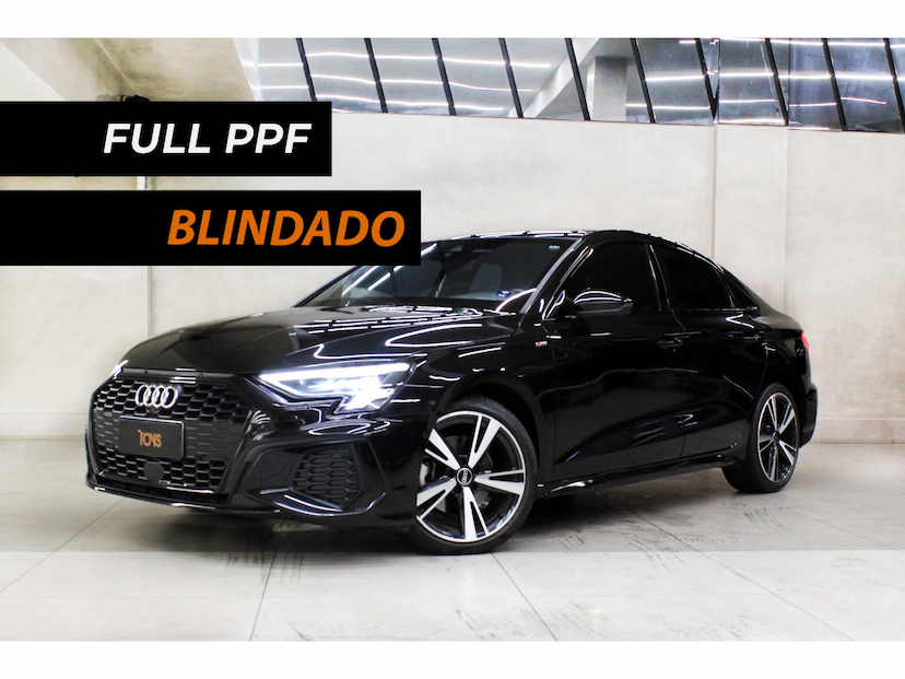 Foto do veículo AUDI A3 2.0 40 TFSI MHEV SEDAN PERFORMANCE BLACK S-TRONIC 2023 28.300 KM 268.800,00