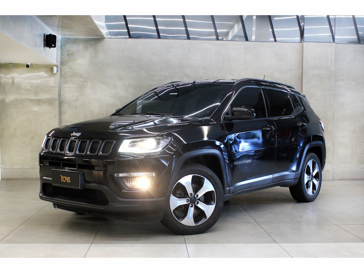 Foto do veículo JEEP COMPASS 2.0 16V FLEX LONGITUDE AUTOMÁTICO 2018/2018 61.700 KM R$ 84.800,00