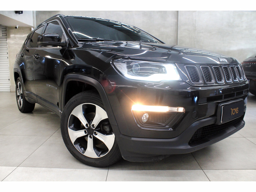 Foto do veículo JEEP COMPASS 2.0 16V FLEX LONGITUDE AUTOMÁTICO 2018 61.700 KM 84.800,00