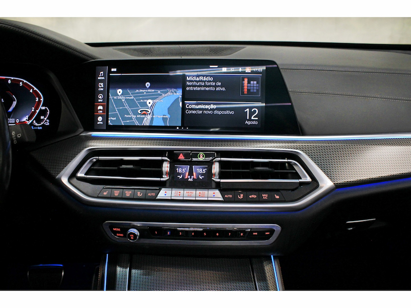 Foto do veículo BMW X5 3.0 I6 TURBO HÍBRIDO XDRIVE45E M SPORT AUTOMÁTICO 2022 41.000 KM 405.800,00