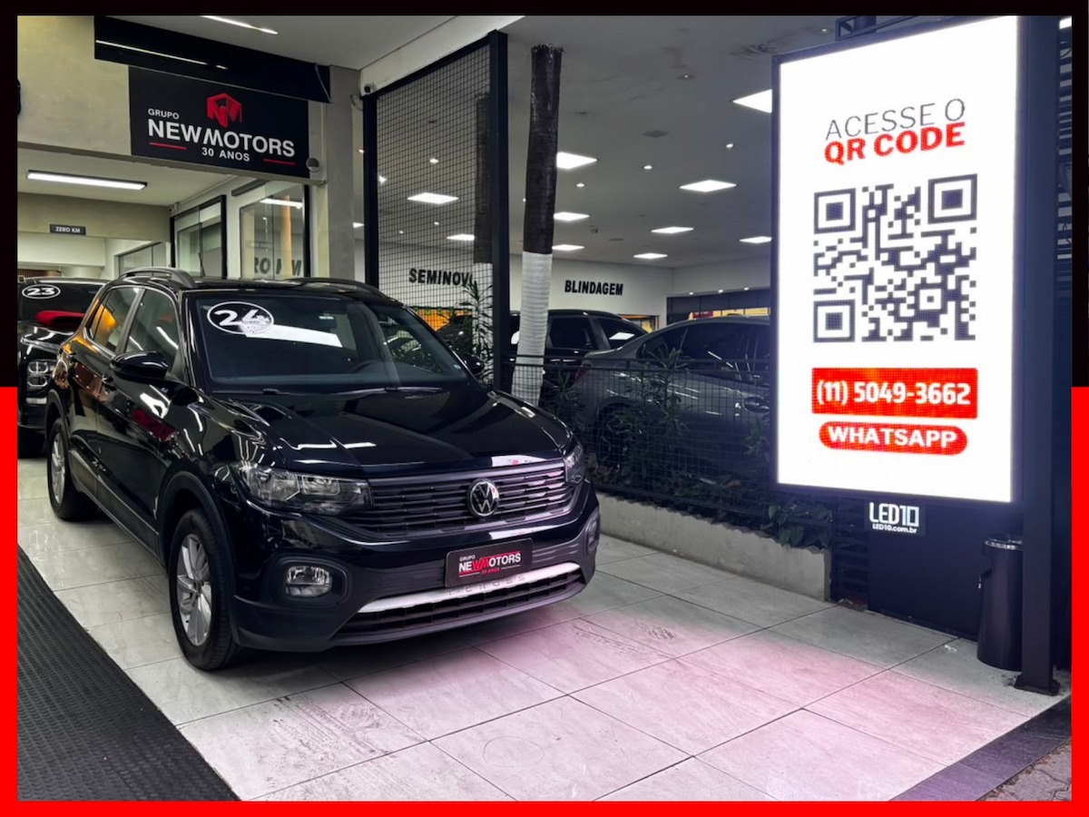 Foto do veículo VOLKSWAGEN T-CROSS 1.0 200 TSI TOTAL FLEX AUTOMÁTICO 2023/2024 51.200 KM R$ 110.777,00