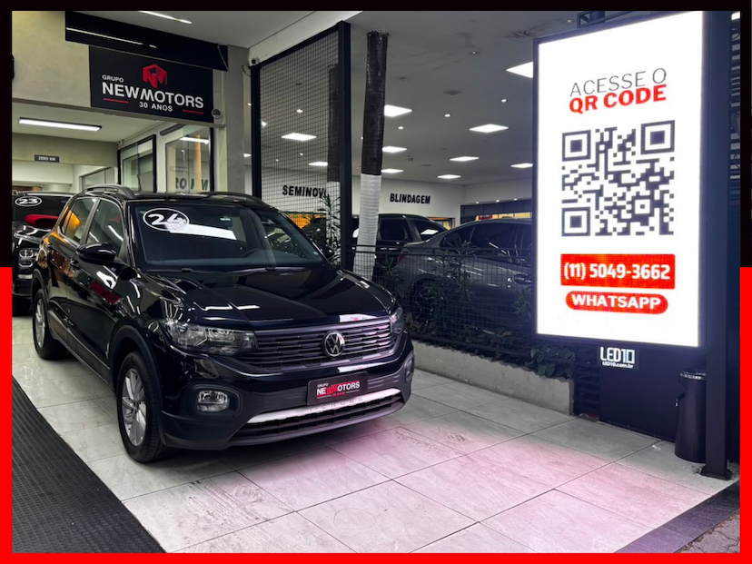 Foto do veículo VOLKSWAGEN T-CROSS 1.0 200 TSI TOTAL FLEX AUTOMÁTICO 2024 51.200 KM 108.777,00