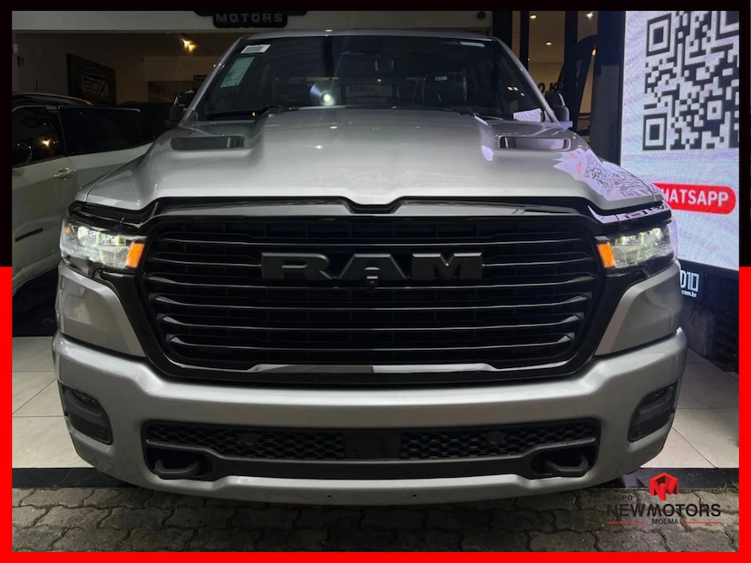 Foto do veículo RAM 1500 3.0 HURRICANE 6 BITURBO GASOLINA LARAMIE NIGHT EDITION CD 4X4 AUTOMÁTICO 2025 0 KM 594.690,00