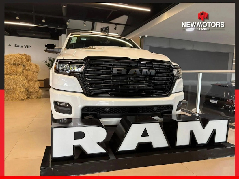 Foto do veículo RAM 1500 3.0 HURRICANE 6 BITURBO GASOLINA LARAMIE NIGHT EDITION CD 4X4 AUTOMÁTICO 2025 0 KM 594.690,00