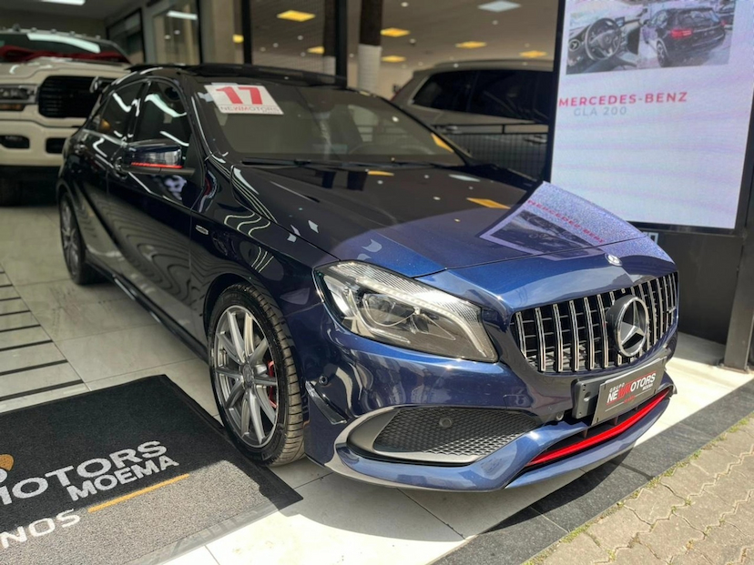 Foto do veículo MERCEDES-BENZ A 250 2.0 SPORT TURBO GASOLINA 4P AUTOMATIZADO 2017 77.000 KM 143.777,00