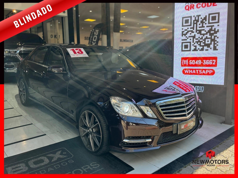 Foto do veículo MERCEDES-BENZ E 250 1.8 CGI AVANTGARDE 16V GASOLINA 4P AUTOMÁTICO 2013 56.000 KM 111.777,00