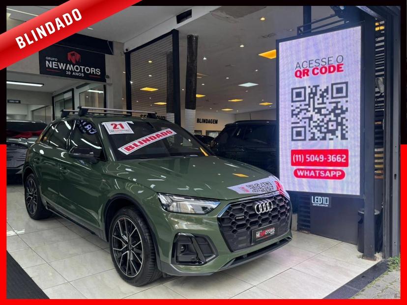 Foto do veículo AUDI Q5 2.0 45 TFSI GASOLINA S-LINE QUATTRO S TRONIC 2021 70.635 KM 257.777,00