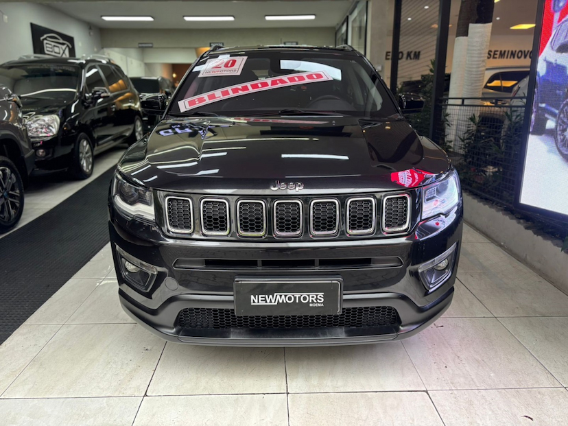 Foto do veículo JEEP COMPASS 2.0 16V FLEX LONGITUDE AUTOMÁTICO 2020 82.855 KM 112.777,00