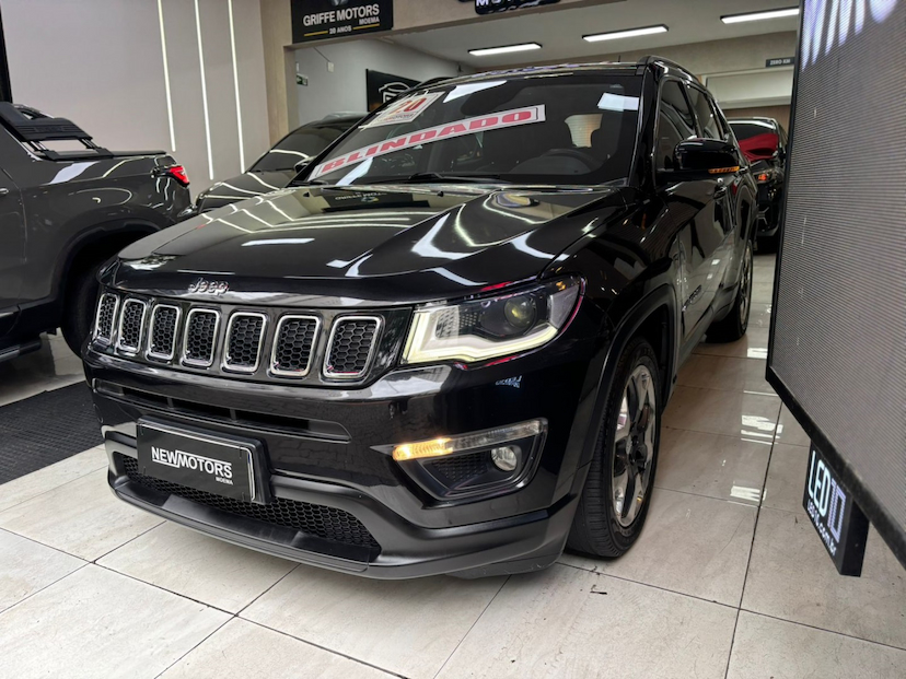 Foto do veículo JEEP COMPASS 2.0 16V FLEX LONGITUDE AUTOMÁTICO 2020 82.855 KM 112.777,00