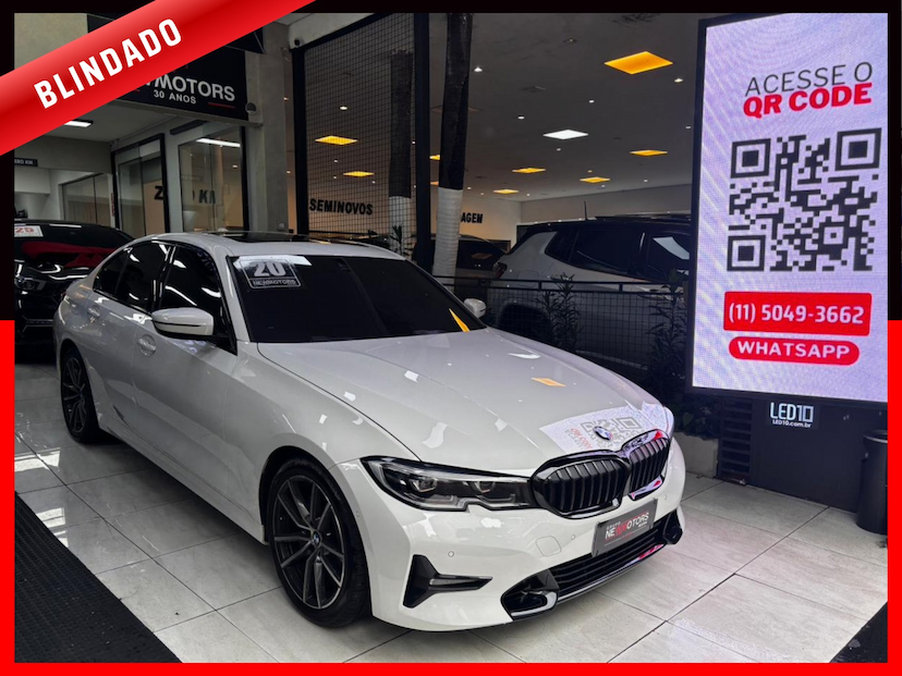 Foto do veículo BMW 320I 2.0 16V TURBO GASOLINA SPORT AUTOMÁTICO 2020 72.398 KM 244.777,00