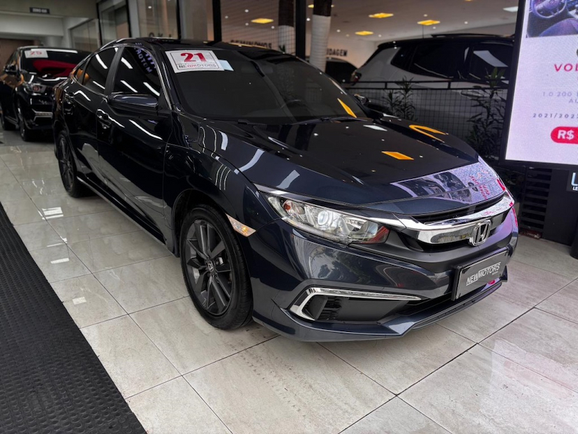 Foto do veículo HONDA CIVIC 2.0 16V FLEXONE LX 4P CVT 2021 55.743 KM 118.777,00