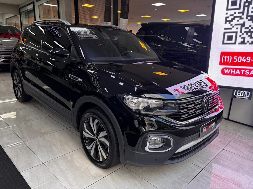 Foto do veículo VOLKSWAGEN T-CROSS 1.4 250 TSI TOTAL FLEX HIGHLINE AUTOMÁTICO 2022 60.161 KM 106.777,00
