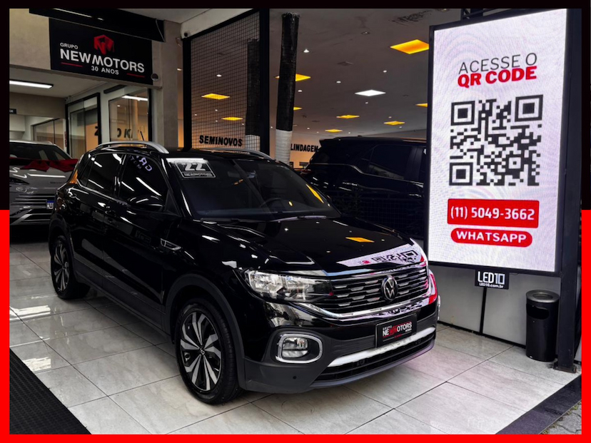 Foto do veículo VOLKSWAGEN T-CROSS 1.4 250 TSI TOTAL FLEX HIGHLINE AUTOMÁTICO 2022 60.161 KM 106.777,00