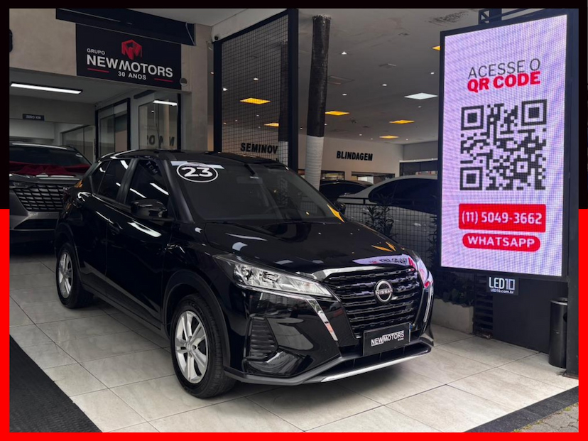 Foto do veículo NISSAN KICKS 1.6 16V FLEXSTART ACTIVE XTRONIC 2023 36.979 KM 96.777,00