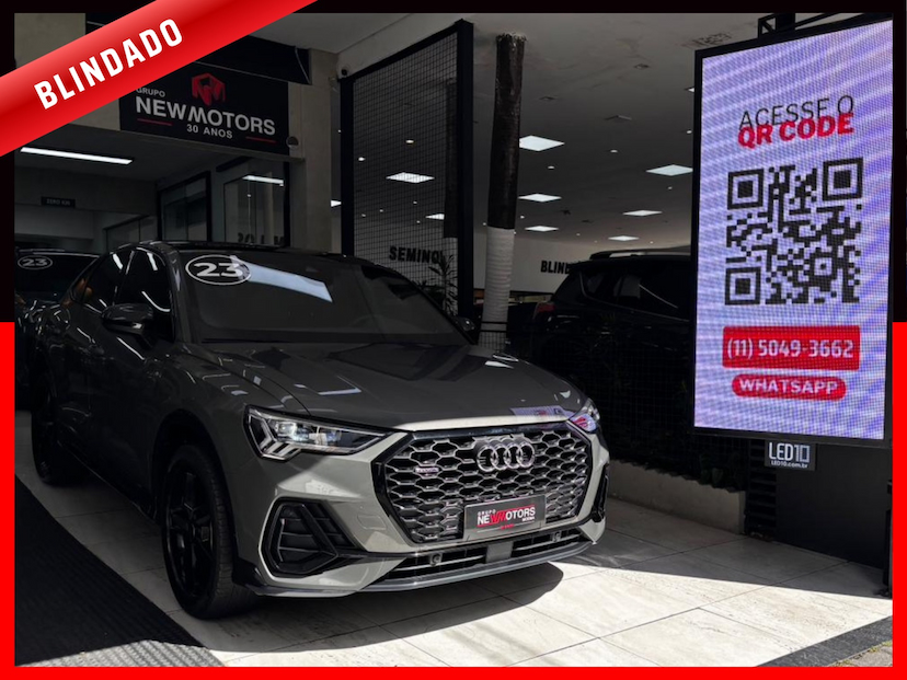 Foto do veículo AUDI Q3 2.0 40 TFSI GASOLINA SPORTBACK PERFORMANCE QUATTRO TIPTRONIC 2023 45.687 KM 269.777,00