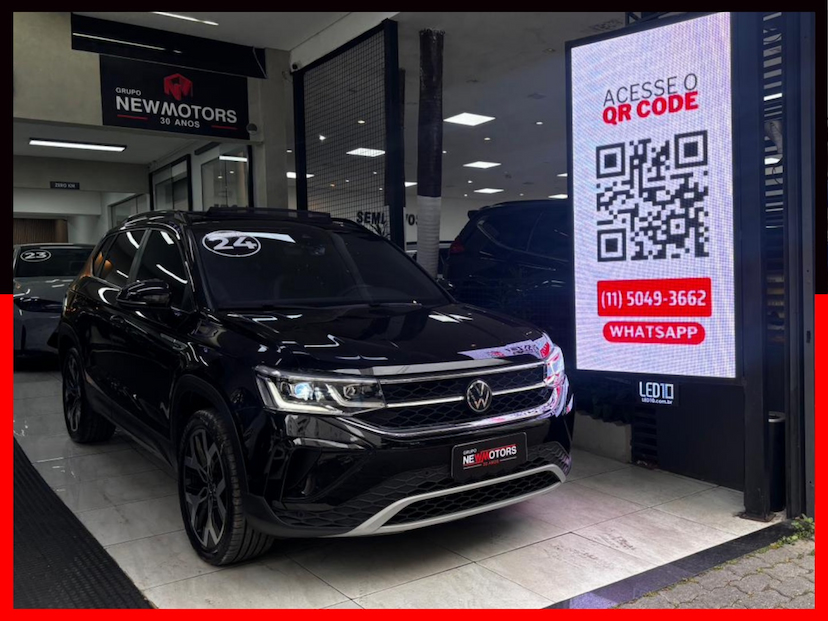 Foto do veículo VOLKSWAGEN TAOS 1.4 250 TSI TOTAL FLEX HIGHLINE AUTOMÁTICO 2024 22.000 KM 158.777,00