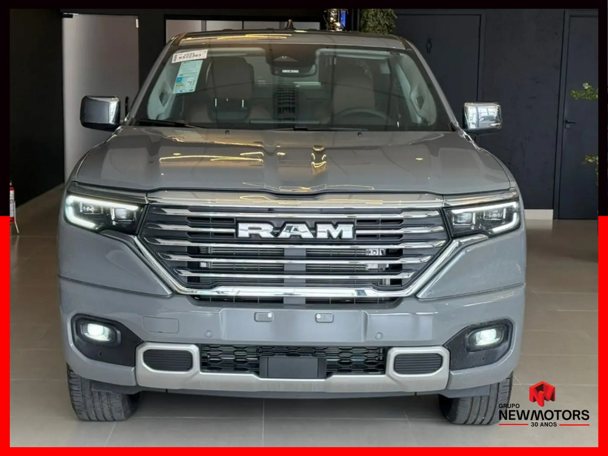 Foto do veículo RAM RAMPAGE 2.0 HURRICANE 4 TURBO FLEX LARAMIE 4X4 AUTOMÁTICO 2026/2027 0 KM R$ 219.700,00