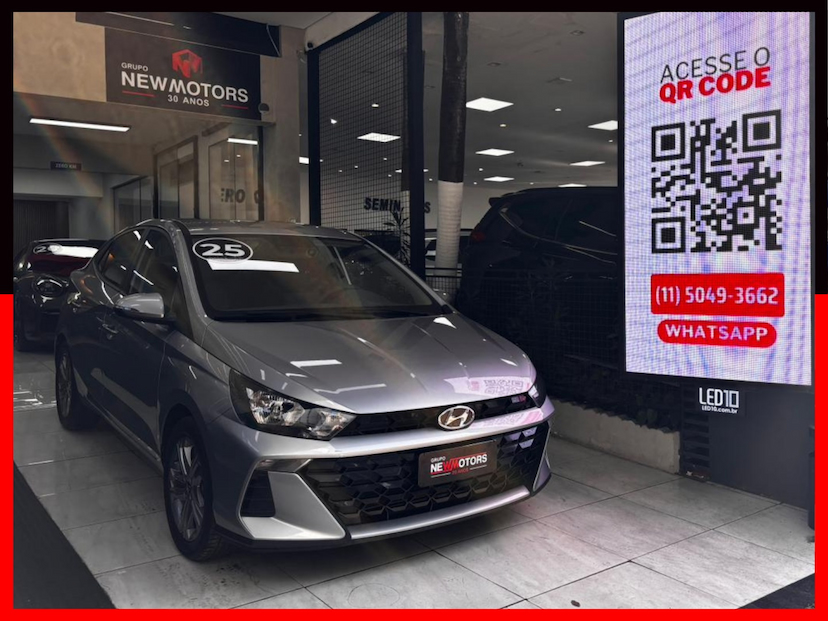 Foto do veículo HYUNDAI HB20S 1.0 TGDI FLEX COMFORT PLUS AUTOMÁTICO 2025 48.830 KM 85.777,00