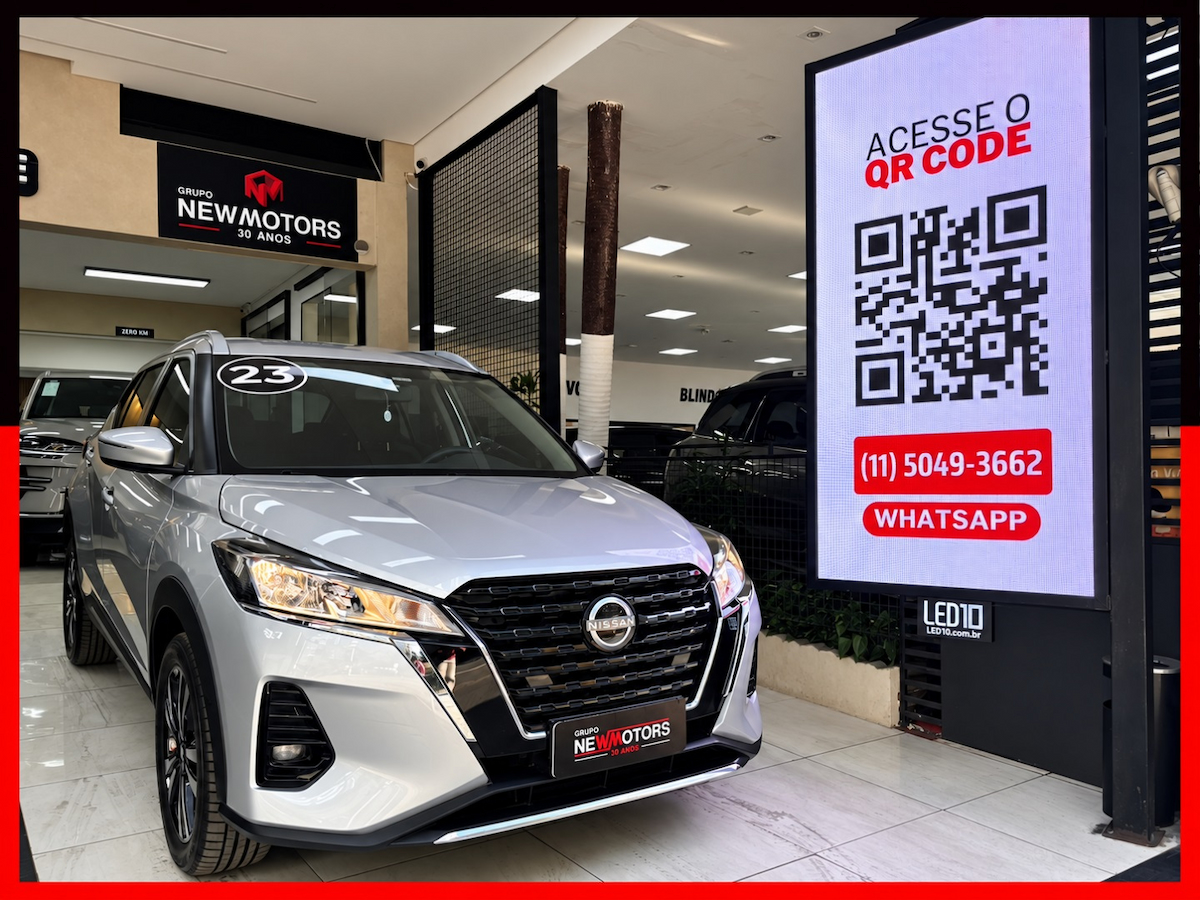 Foto do veículo NISSAN KICKS 1.6 16V FLEXSTART ADVANCE XTRONIC 2023/2023 9.041 KM R$ 107.777,00
