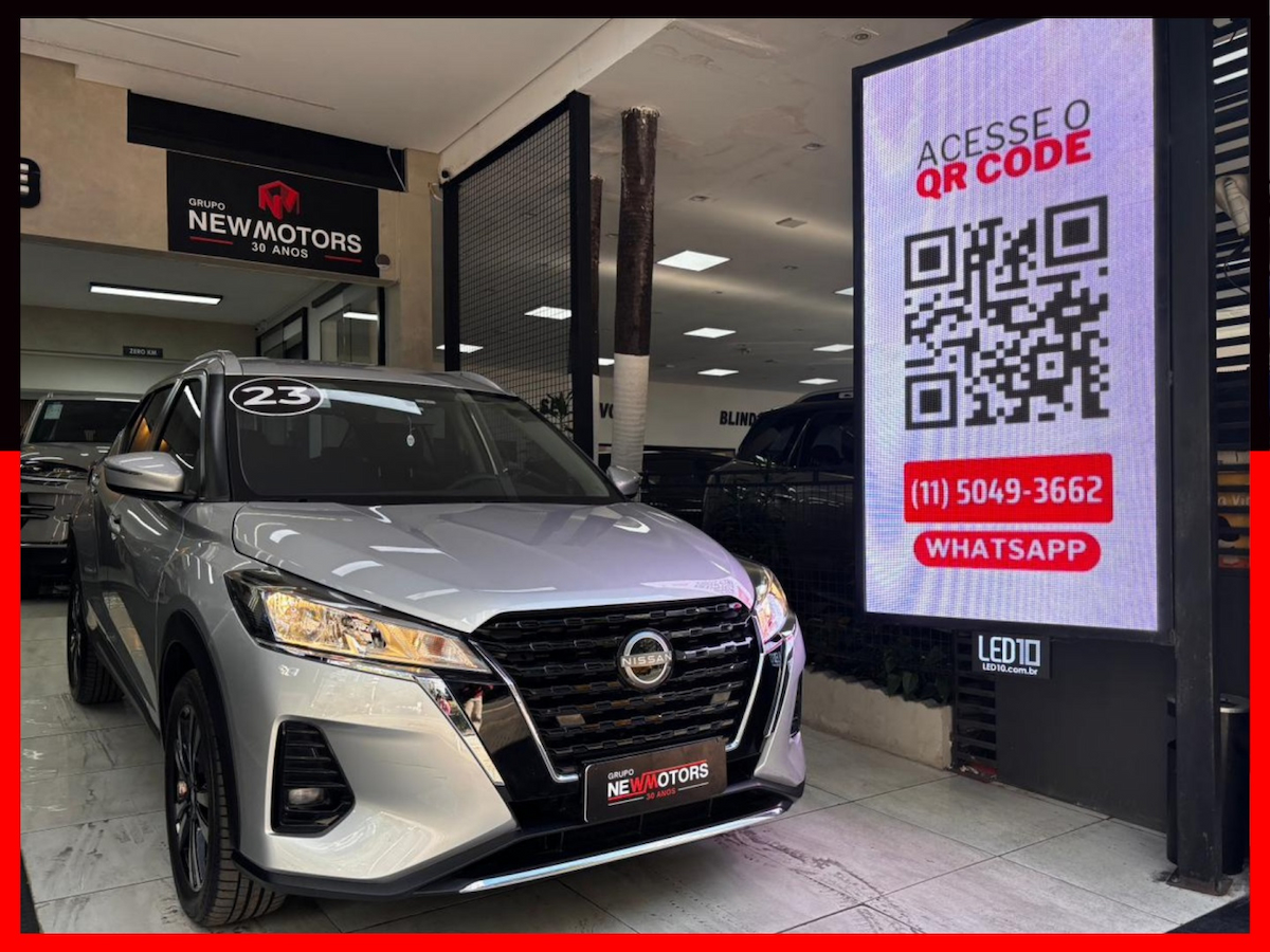 Foto do veículo NISSAN KICKS 1.6 16V FLEXSTART ADVANCE XTRONIC 2023/2023 9.041 KM R$ 107.777,00