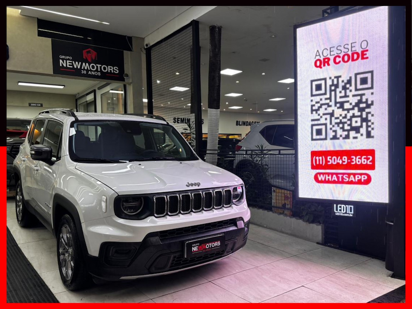 Foto do veículo JEEP RENEGADE 1.3 T270 TURBO FLEX LONGITUDE AT6 2025 52.009 KM 114.777,00