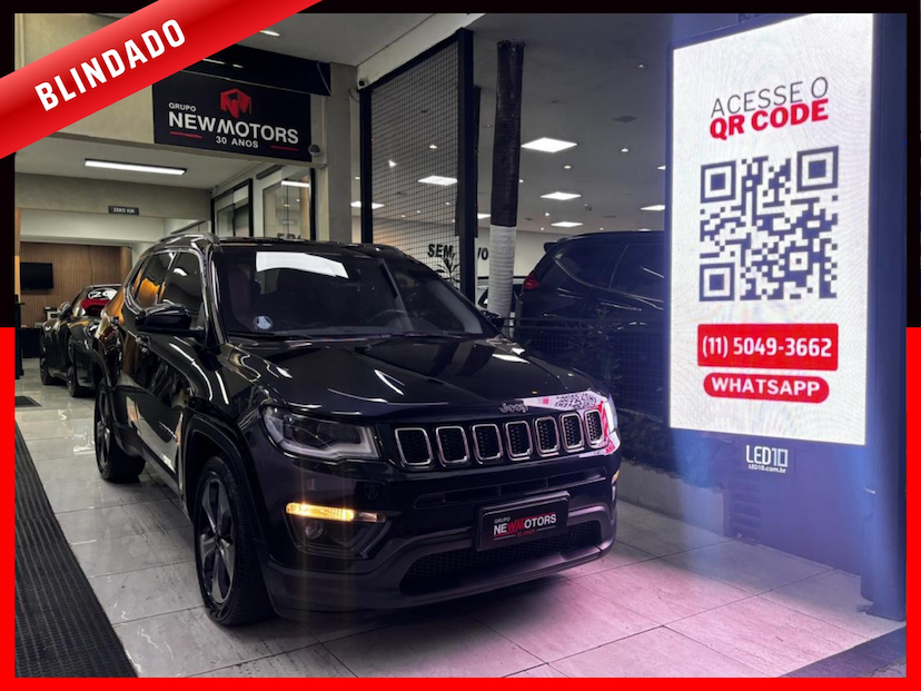 Foto do veículo JEEP COMPASS 2.0 16V FLEX LONGITUDE AUTOMÁTICO 2017 47.180 KM 103.777,00