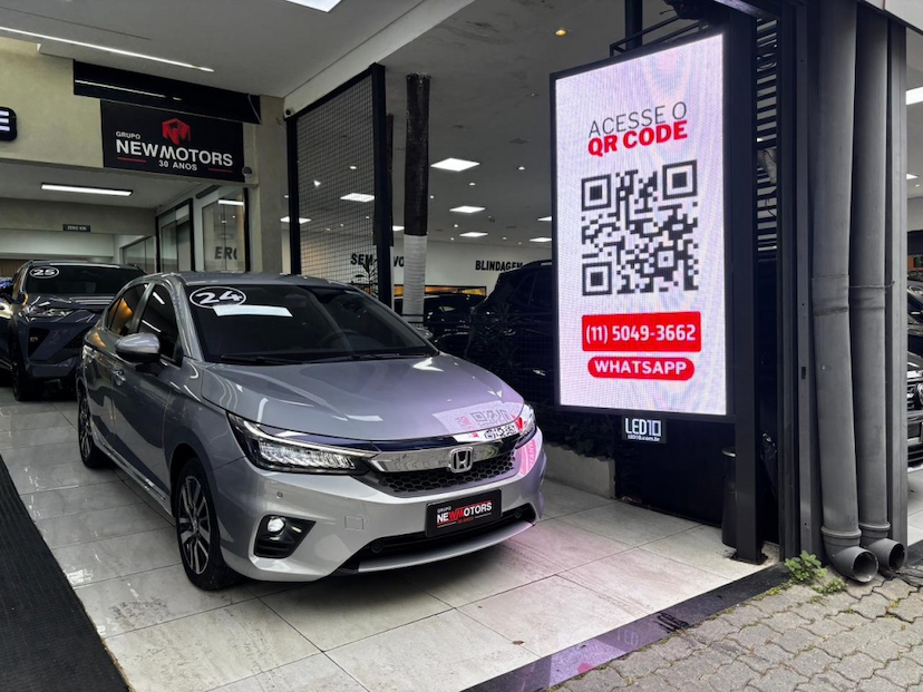 Foto do veículo HONDA CITY 1.5 I-VTEC FLEX HATCH TOURING CVT 2024 6.177 KM 113.777,00