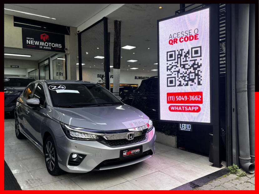 Foto do veículo HONDA CITY 1.5 I-VTEC FLEX HATCH TOURING CVT 2024 6.177 KM 113.777,00
