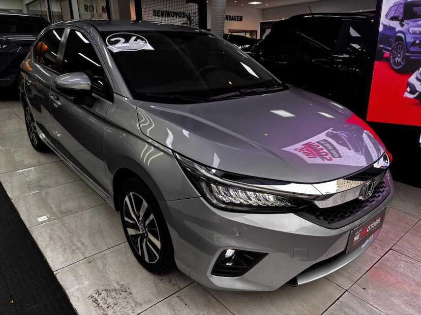 Foto do veículo HONDA CITY 1.5 I-VTEC FLEX HATCH TOURING CVT 2024 6.177 KM 113.777,00