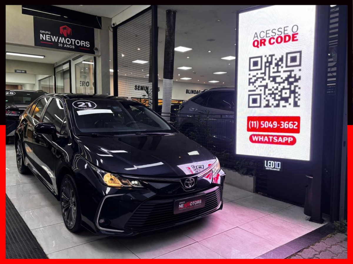 Foto do veículo TOYOTA COROLLA 2.0 VVT-IE FLEX XEI DIRECT SHIFT 2020/2021 67.690 KM R$ 117.777,00