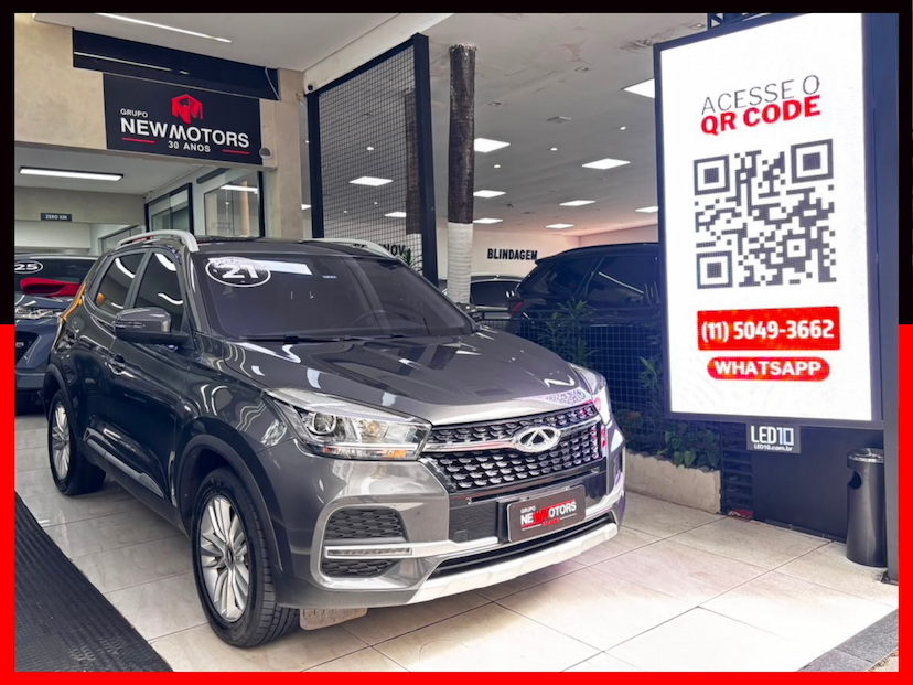 Foto do veículo CAOA CHERY TIGGO 5X 1.5 VVT TURBO IFLEX T DCT 2021 64.371 KM 89.777,00