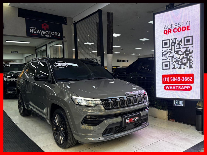 Foto do veículo JEEP COMPASS 1.3 T270 TURBO FLEX S AT6 2023 23.243 KM 154.777,00