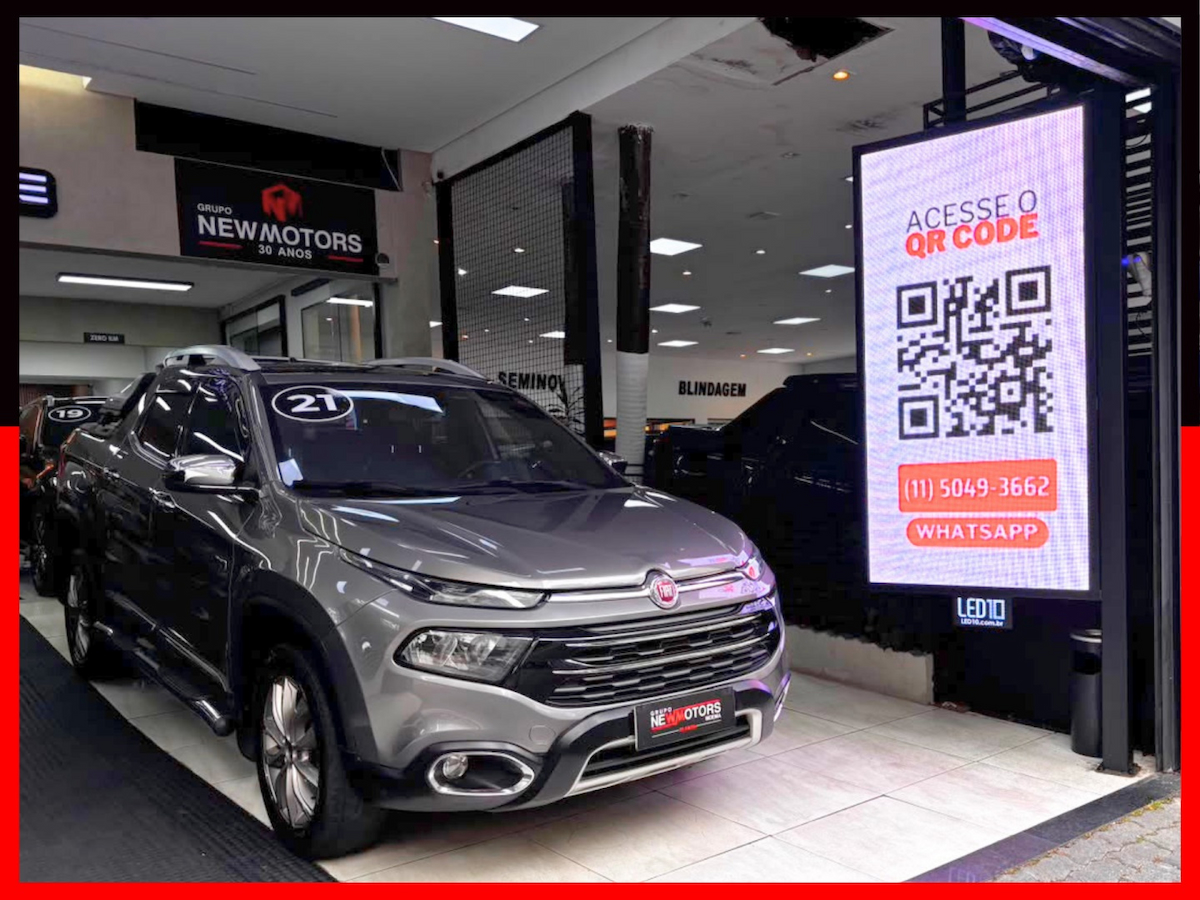 Foto do veículo FIAT TORO 2.0 16V TURBO DIESEL RANCH 4WD AT9 2020/2021 98.555 KM R$ 108.777,00