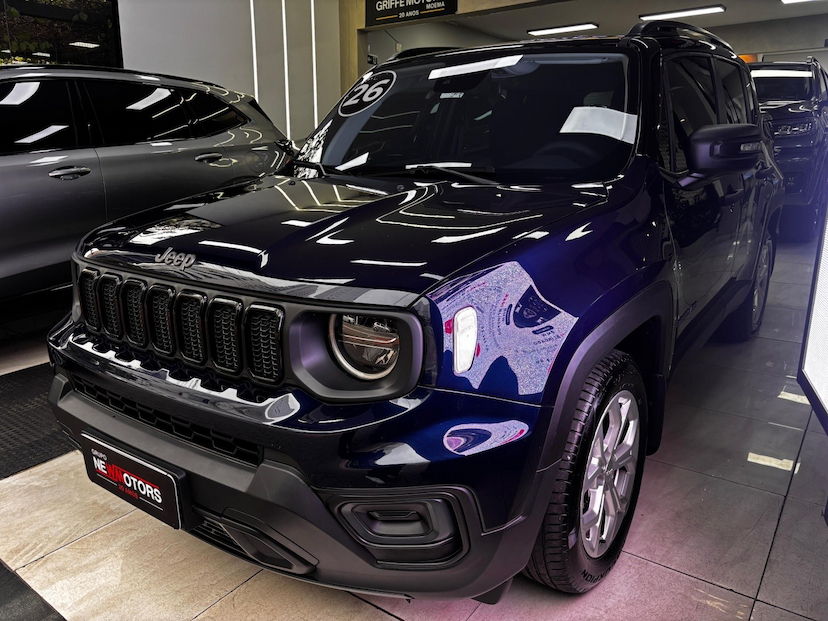 Foto do veículo JEEP RENEGADE 1.3 T270 TURBO FLEX ALTITUDE AT6 2026 6.539 KM 118.777,00
