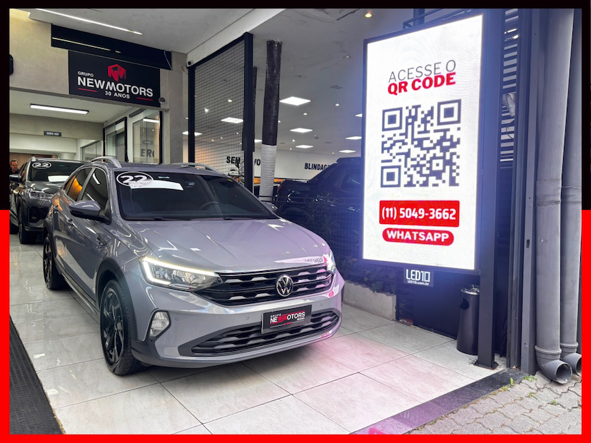 Foto do veículo VOLKSWAGEN NIVUS 1.0 200 TSI TOTAL FLEX HIGHLINE AUTOMÁTICO 2022 55.240 KM 110.777,00