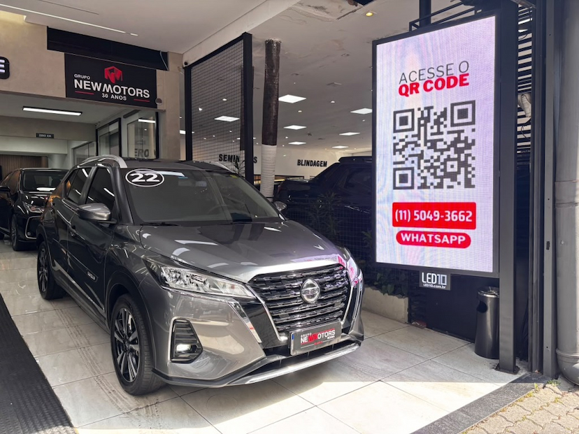 Foto do veículo NISSAN KICKS 1.6 16V FLEXSTART ADVANCE XTRONIC 2022 37.221 KM 91.777,00