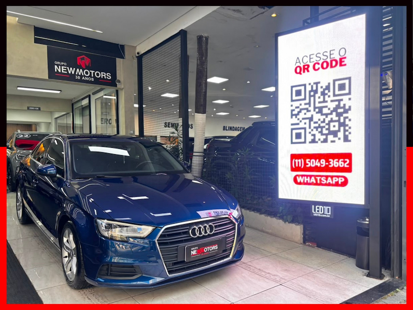 Foto do veículo AUDI A3 1.4 TFSI FLEX SEDAN PRESTIGE PLUS TIPTRONIC 2020 63.008 KM 124.777,00