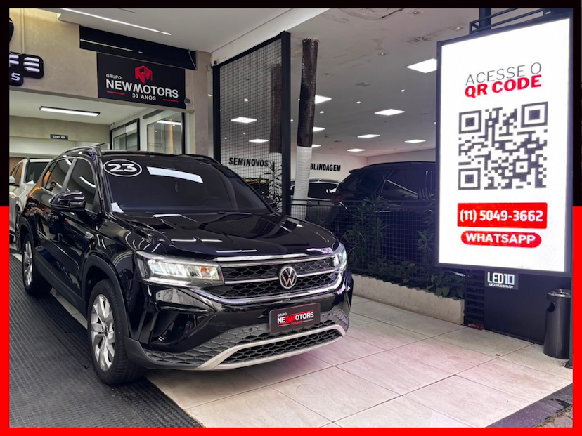 Foto do veículo VOLKSWAGEN TAOS 1.4 250 TSI TOTAL FLEX COMFORTLINE AUTOMÁTICO 2023 30.967 KM 134.777,00