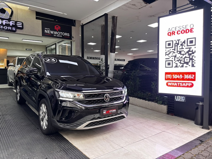 Foto do veículo VOLKSWAGEN TAOS 1.4 250 TSI TOTAL FLEX COMFORTLINE AUTOMÁTICO 2023 30.967 KM 134.777,00